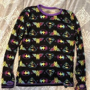 DC Comics pajama set, size large